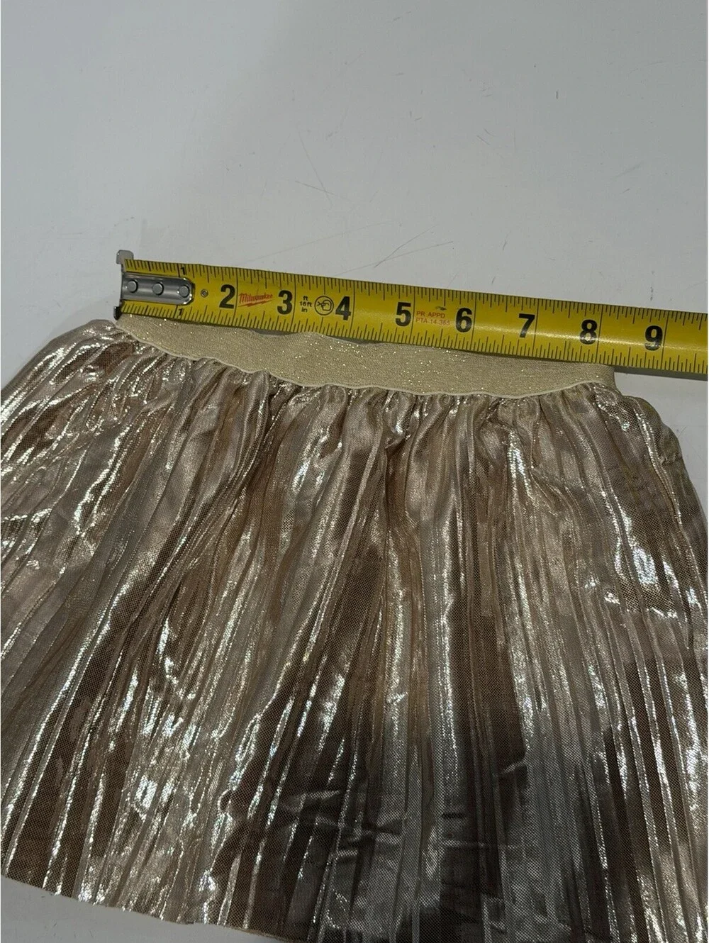 Toddlers Girls Carters Skirt Size 2T Gold Color